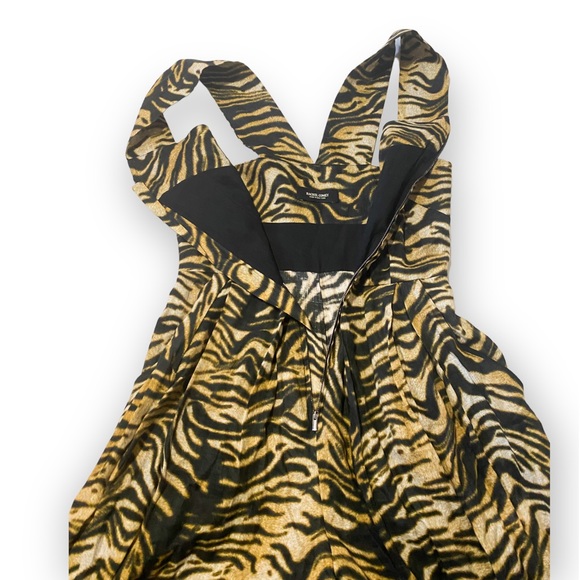 Rachel Comey Ines Animal-print Zip-front Jumpsuit In Brown, Size 0 - Picture 10 of 15